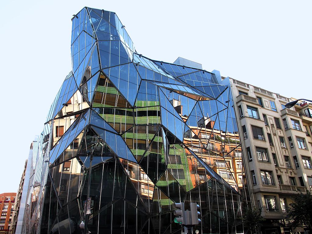 Origami Building Design:  Bilbao Health Department