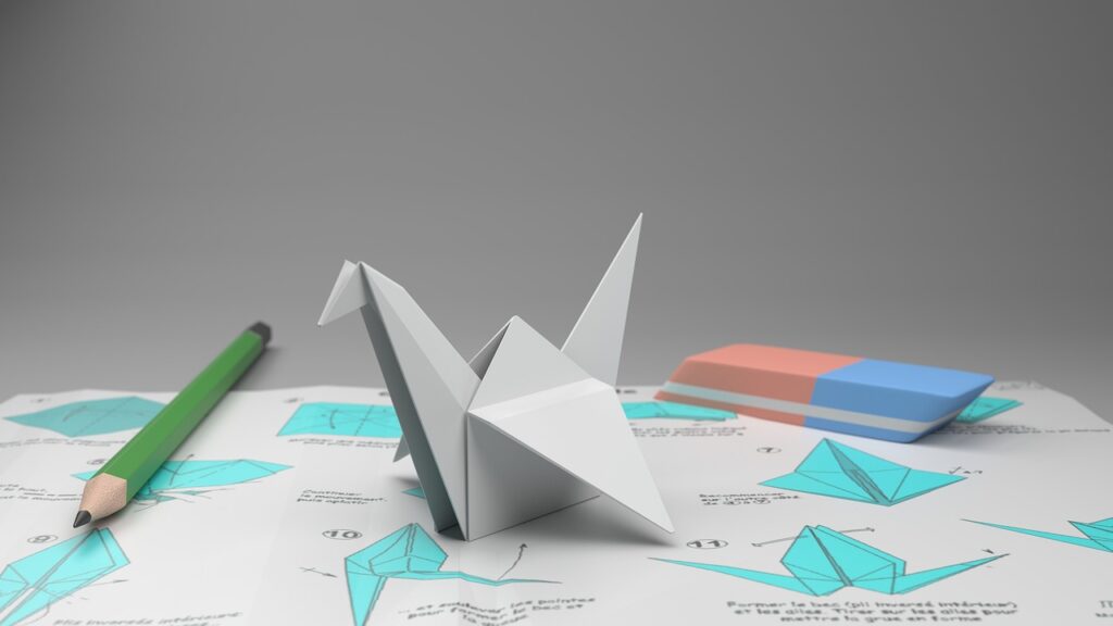 Origami for Autism: Origami crane